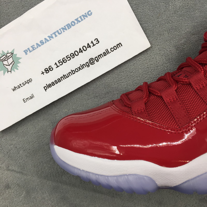 Authentic Air Jordan 11 “Gym Red”